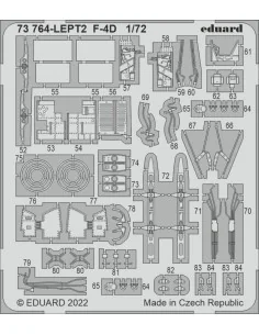 F-4D for FINE MOLDS, 1/72 - Eduard Accessories 73764 2