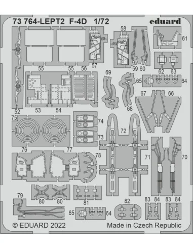 [NO_DESC] F-4D for FINE MOLDS, 1/72 - Eduard Accessories 73764