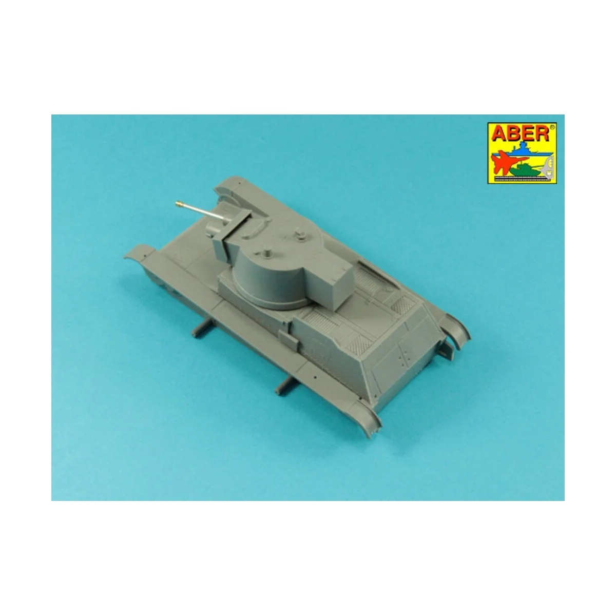 37 mm Bofors wz.37 barrel for Polish 7TP tank, 1/35 - Aber Models 3...