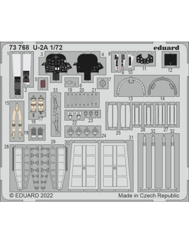 U-2A for HOBBY BOSS, 1/72 - Eduard Accessories 73768