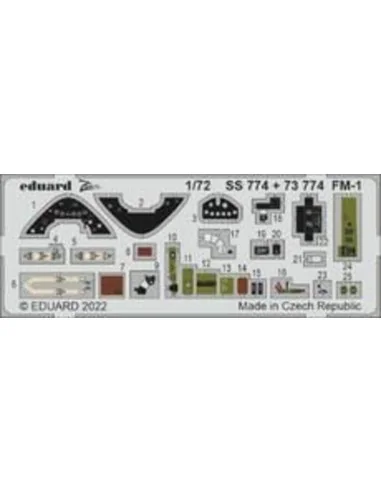 FM-1, 1/72 - Eduard Accessories 73774