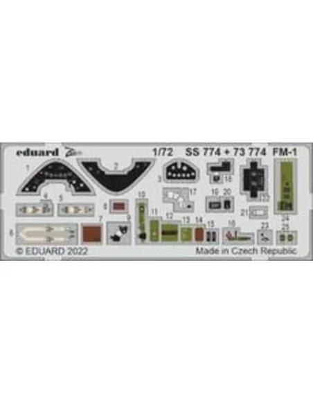 FM-1, 1/72 - Eduard Accessories 73774
