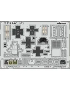 F-6C, 1/72 - Eduard Accessories 73775