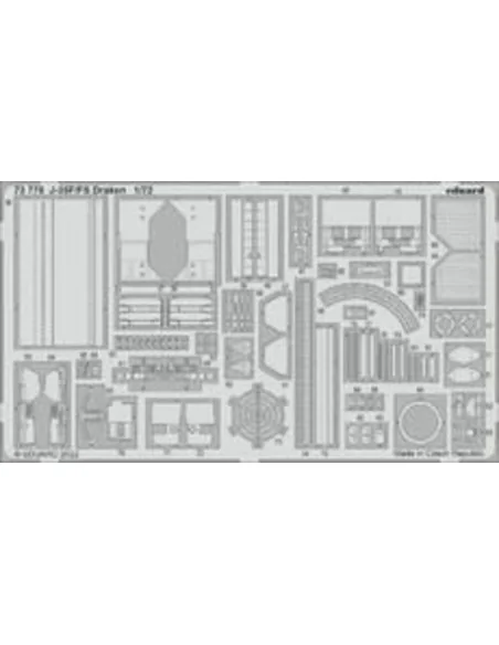 [NO_DESC] J-35F/FS Draken, 1/72 - Eduard Accessories 73778