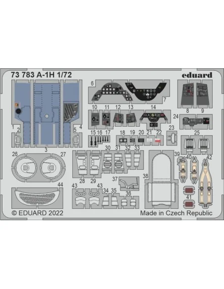 [NO_DESC] A-1H for HASEGAWA / HOBBY 2000, 1/72 - Eduard Accessories...