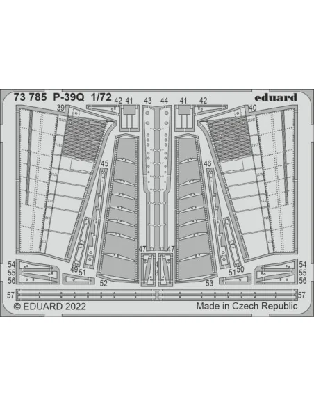 P-39Q for ARMA HOBBY, 1/72 - Eduard Accessories 73785