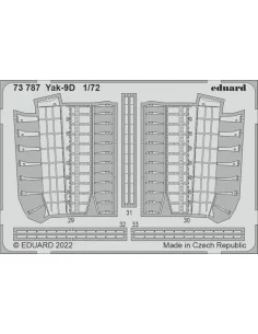 Yak-9D for ZVEZDA, 1/72 - Eduard Accessories 73787