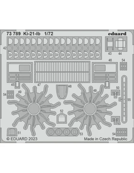 Ki-21-Ib for ICM, 1/72 - Eduard Accessories 73789