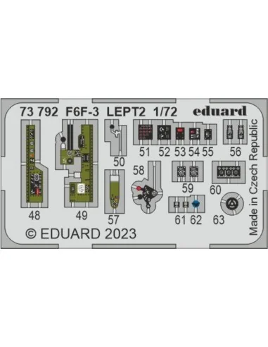 [NO_DESC] F6F-3 1/72 for EDUARD, 1/72 - Eduard Accessories 73792