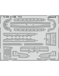 F-14B 1/72 ACADEMY, 1/72 - Eduard Accessories 73800