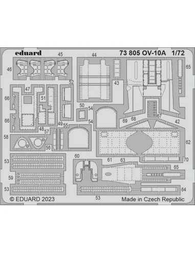OV-10A 1/72 ICM, 1/72 - Eduard Accessories 73805