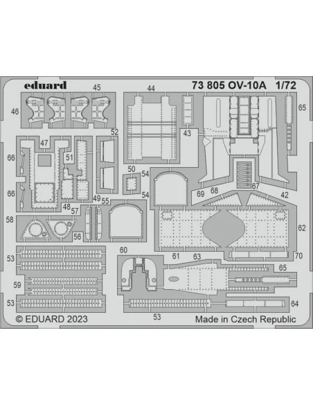 OV-10A 1/72 ICM, 1/72 - Eduard Accessories 73805