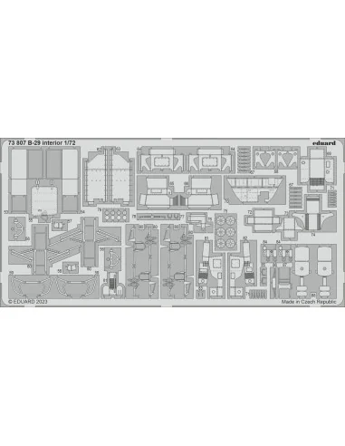 B-29 interior 1/72 HOBBY 2000 / ACADEMY, 1/72 - Eduard Accessories ...