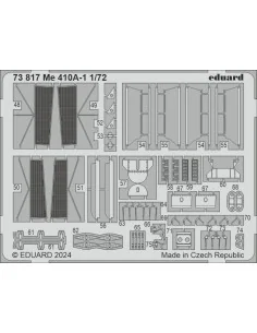 Me 410A-1 1/72 AIRFIX, 1/72 - Eduard Accessories 73817