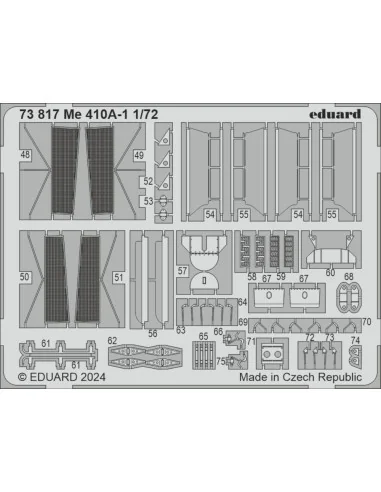 [NO_DESC] Me 410A-1 1/72 AIRFIX, 1/72 - Eduard Accessories 73817