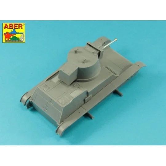 37 mm Bofors wz.37 barrel for Polish 7TP tank - Aber Models 35 L-279