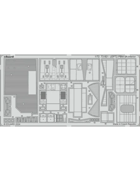 [NO_DESC] PBM-5A interior 1/72 ACADEMY, 1/72 - Eduard Accessories 7...