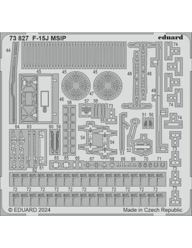 F-15J MSIP, 1/72 - Eduard Accessories 73827