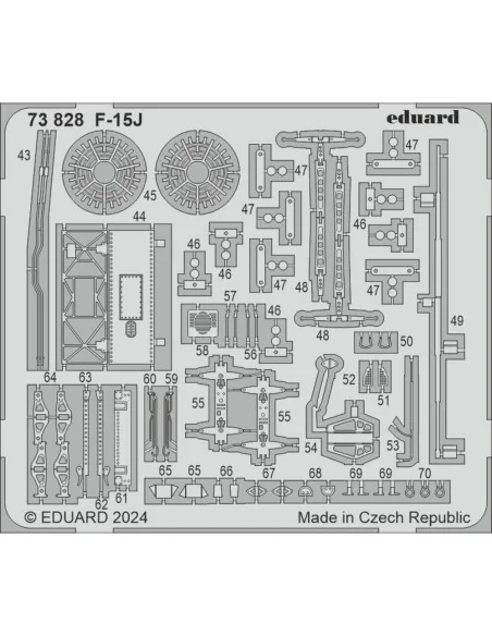 F-15J, 1/72 - Eduard Accessories 73828
