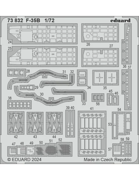 F-35B TAMIYA, 1/72 - Eduard Accessories 73832