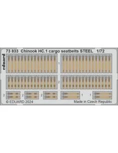 [NO_DESC] Chinook HC.1 cargo seatbelts STEEL AIRFIX, 1/72 - Eduard ...