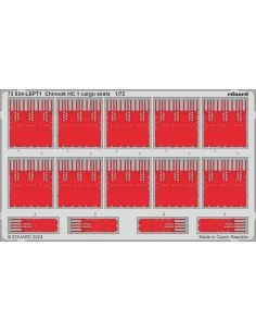 Chinook HC.1 cargo seats AIRFIX, 1/72 - Eduard Accessories 73834