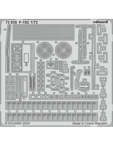 F-15C, 1/72 - Eduard Accessories 73835