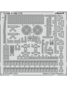 F-15D, 1/72 - Eduard Accessories 73836
