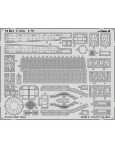 F-35C, 1/72 - Eduard Accessories 73837