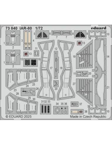 IAR-80 IBG, 1/72 - Eduard Accessories 73840