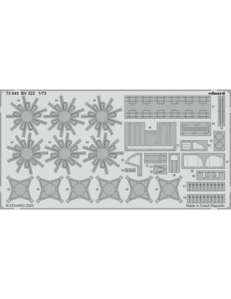 BV 222 REVELL, 1/72 - Eduard Accessories 73843