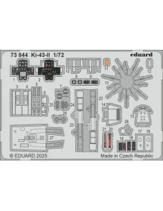 Ki-43-II ARMA HOBBY, 1/72 - Eduard Accessories 73844