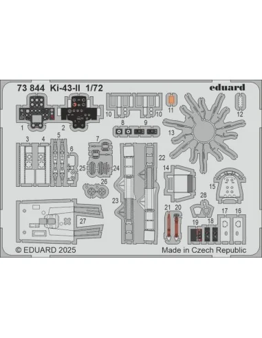[NO_DESC] Ki-43-II ARMA HOBBY, 1/72 - Eduard Accessories 73844