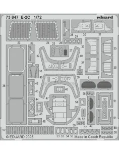 E-2C HELLER, 1/72 - Eduard Accessories 73847