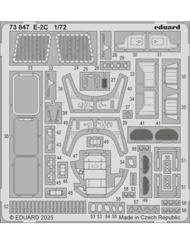 E-2C HELLER, 1/72 - Eduard Accessories 73847