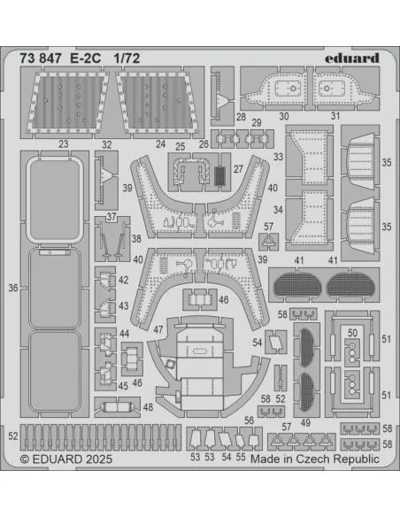 [NO_DESC] E-2C HELLER, 1/72 - Eduard Accessories 73847