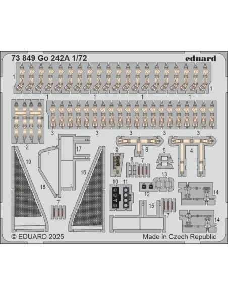 Go 242A IBG, 1/72 - Eduard Accessories 73849