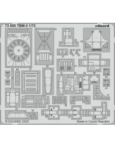 TBM-3 HOBBY BOSS, 1/72 - Eduard Accessories 73850