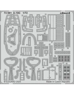 [NO_DESC] A-10C GREAT WALL HOBBY, 1/72 - Eduard Accessories 73851