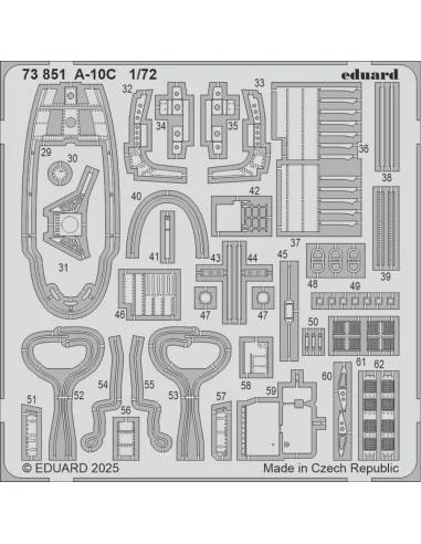 A-10C GREAT WALL HOBBY, 1/72 - Eduard Accessories 73851