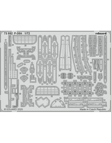 [NO_DESC] F-35A REVELL, 1/72 - Eduard Accessories 73852