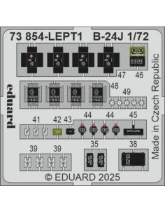 B-24J HASEGAWA, 1/72 - Eduard Accessories 73854