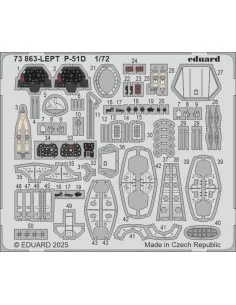P-51D for Arma Hobby, 1/72 - Eduard Accessories 73863