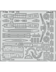 [NO_DESC] F-14D for Tamiya, 1/72 - Eduard Accessories 73868
