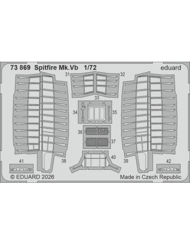 [NO_DESC] Spitfire Mk.Vb for IBG Models, 1/72 - Eduard Accessories ...