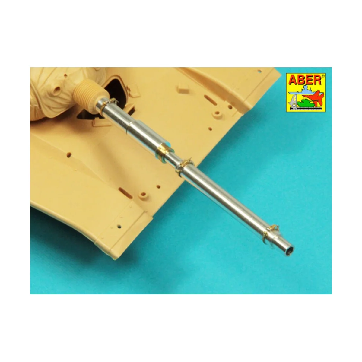 105 mm M-68 barrel with thermal shroud for M60A3 Tank, 1/35 - Aber ...