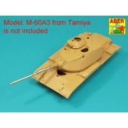 105 mm M-68 barrel with thermal shroud for M60A3 Tank, 1/35 - Aber ...