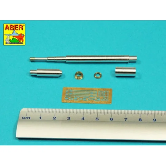 105 mm M-68 barrel with thermal shroud for M60A3 Tank - Aber Models...