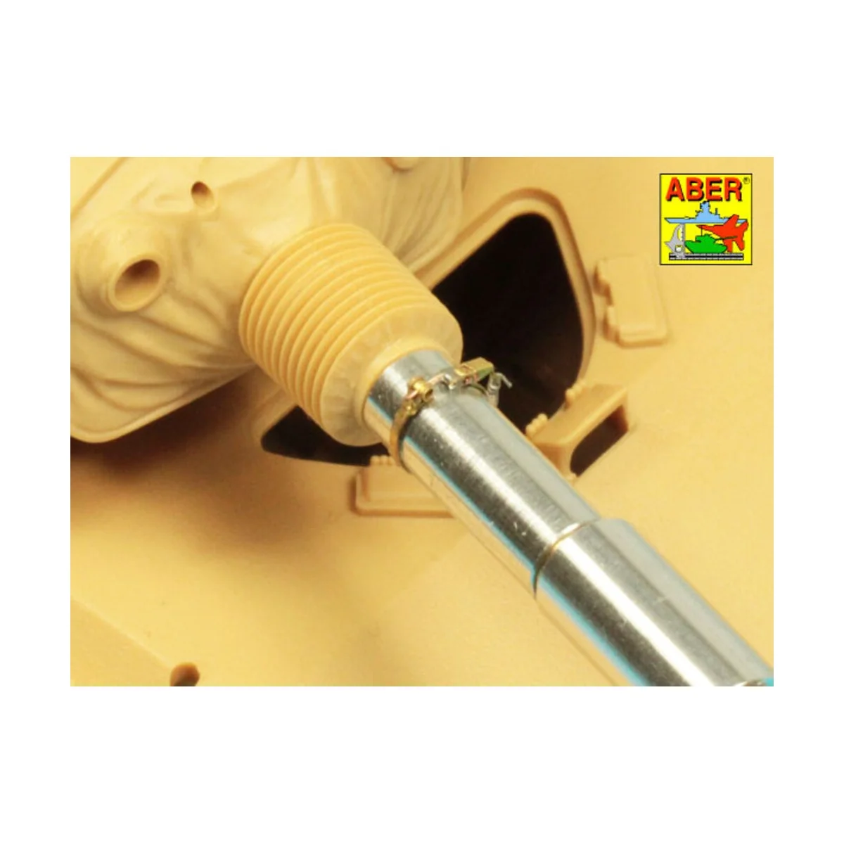 105 mm M-68 barrel with thermal shroud for M60A3 Tank, 1/35 - Aber ...