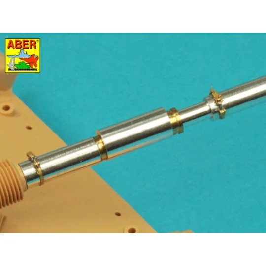 105 mm M-68 barrel with thermal shroud for M60A3 Tank - Aber Models...
